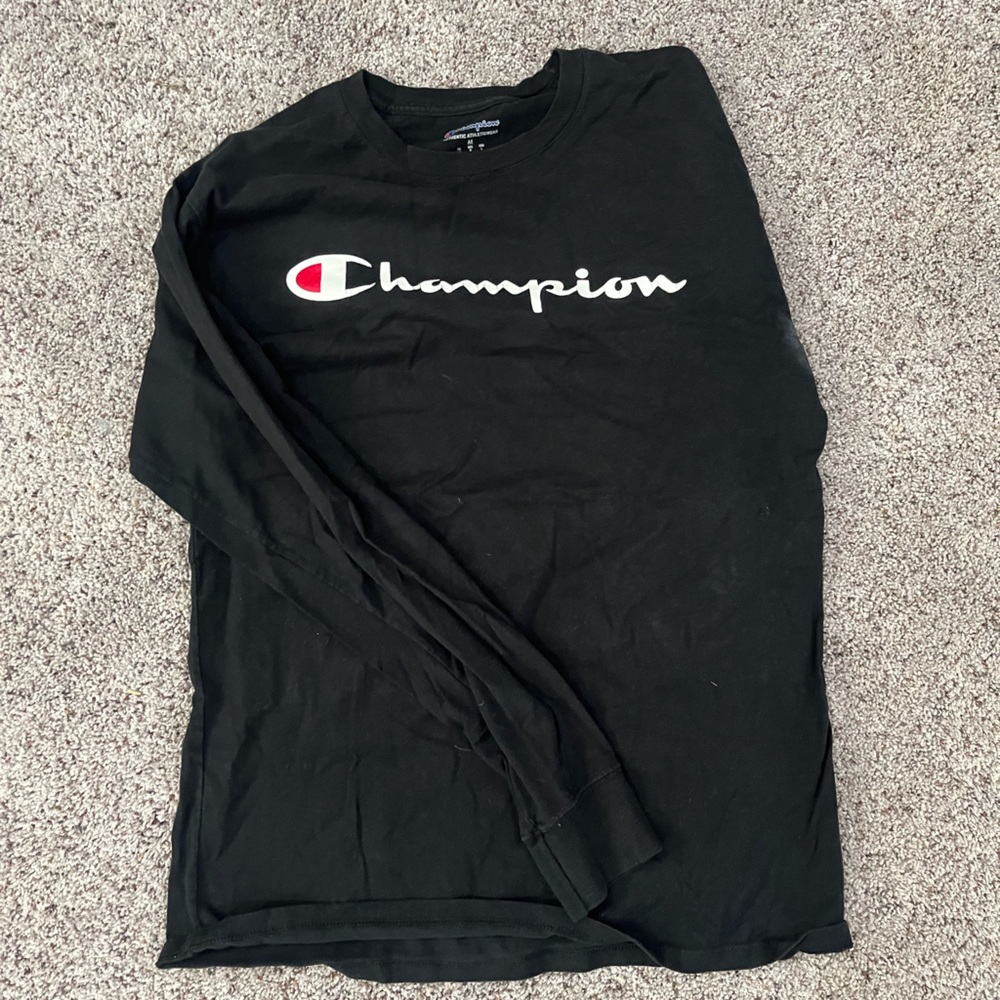 Black champion long sleeve